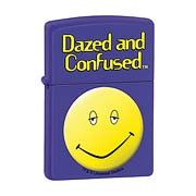 Dazed and Confused Purple Matte Zippo Lighter